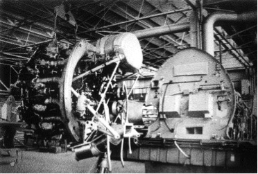Installation of engine assembly to the Boomerang fuselage